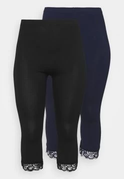 2 PACK - Leggings - Hosen - Black/dark Blue -Anna Field Angebote Store a3ae61bd7b83442d91af6ba5e310d344 1