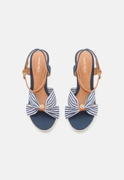 Anna Field High Heel Sandalette - Dark Blue -Anna Field Angebote Store a76bcc586d834830b19c484ea84d9cb3