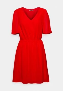 Anna Field V-NECK SLEEVE DRESS - Freizeitkleid - Dark Blue/pink -Anna Field Angebote Store a9a2023bf18245a081909e1676b772a5