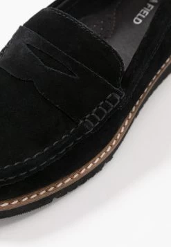 Anna Field COMFORT LEATHER - Slipper - Black -Anna Field Angebote Store aa68547989c74b63adc13ef14e4b43ff