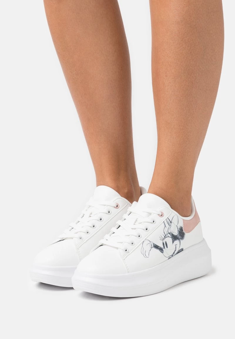 Anna Field DISNEY MICKEY MOUSE - Sneaker Low - White/light Pink 1 Anna Field DISNEY MICKEY MOUSE - Sneaker Low - White/light Pink