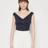 Anna Field Top - Dark Blue