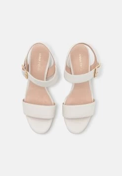 Anna Field LEATHER - Riemensandalette - White 11 Anna Field LEATHER - Riemensandalette - White -Anna Field Angebote Store c450e862121440238004c1c4b83aadcd