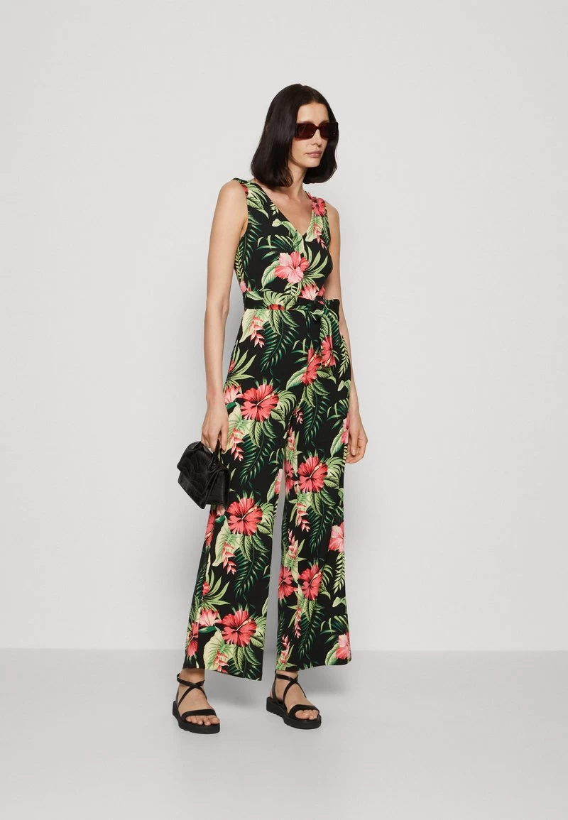 Anna Field Jumpsuit - Black/green 2 Anna Field Jumpsuit - Black/green – Bild 2