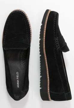 Anna Field COMFORT LEATHER - Slipper - Black -Anna Field Angebote Store cfa07cd963784bf69b43bc908cbd5eb6