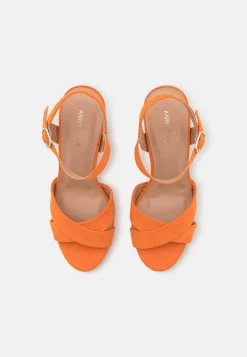 Anna Field Riemensandalette - Orange -Anna Field Angebote Store d25720d8825447308cbbb25fce308de6