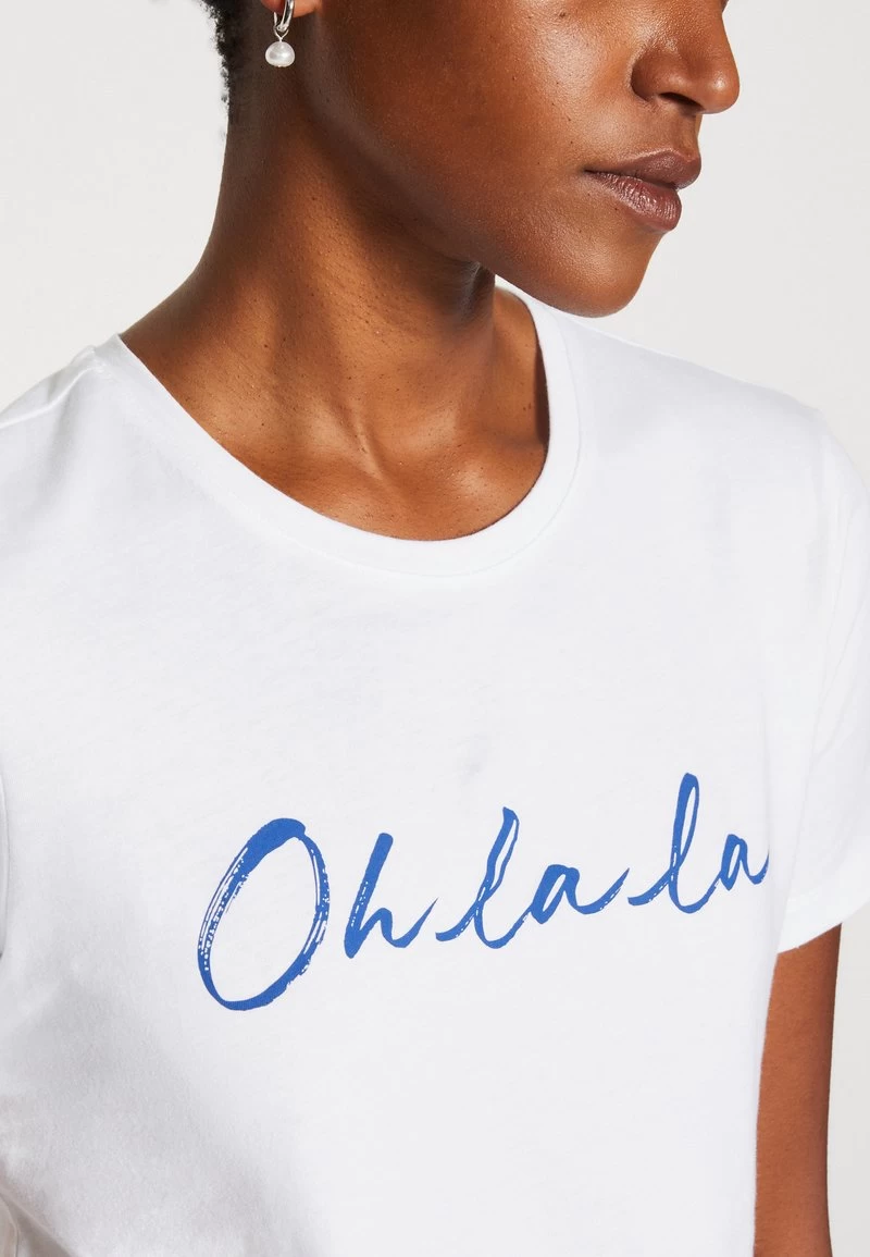 Anna Field T-Shirt Print - White 6 Anna Field T-Shirt Print - White – Bild 6