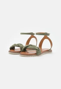Anna Field LEATHER - Riemensandalette - Khaki 8 Anna Field LEATHER - Riemensandalette - Khaki -Anna Field Angebote Store da379952beb04a73940756bd6b440dc5