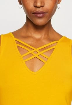 Anna Field Top - Dark Yellow -Anna Field Angebote Store db726c9fb8f1422494535a3cef663a6b