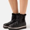 Anna Field WINTER BOOT - Plateaustiefelette - Black