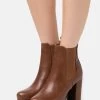 Anna Field High Heel Stiefelette - Cognac