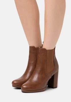 Anna Field High Heel Stiefelette - Cognac