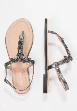 Anna Field Zehentrenner - Dark Gray -Anna Field Angebote Store eb22fa3f046f435f99f5347dc03550aa