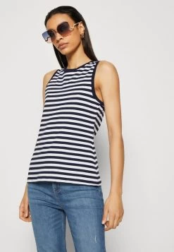 Anna Field Top - Dark Blue/white -Anna Field Angebote Store ee9d42dfd28f4d4b84c48983ebfa2fd2