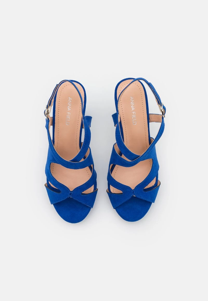 Anna Field Plateausandalette - Blue 6 Anna Field Plateausandalette - Blue – Bild 6