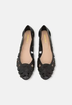 Anna Field LEATHER - Peeptoe Ballerina - Black -Anna Field Angebote Store f21e6140d2db44888c0ce45862efd021