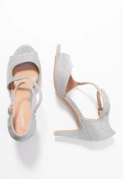 Anna Field High Heel Sandalette - Silver -Anna Field Angebote Store f2a886c0193f4af8babe839a44d00cea