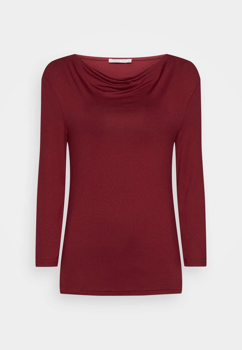 Anna Field Langarmshirt - Dark Red 1 Anna Field Langarmshirt - Dark Red