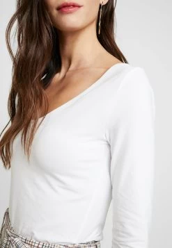Anna Field BASIC - Langarmshirt - White -Anna Field Angebote Store fcc511c22d3f4a97be73cf6e55e97d11